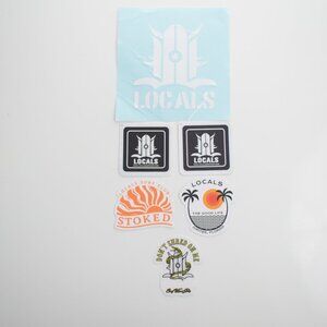 Locals Stickers - 6 Pack